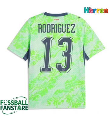 Schweiz Ricardo Rodriguez #13 Replik Auswärtstrikot WM 2026 Kurzarm